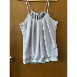 Maurices Lavender Purple Sleeveless Halter Neck Blouse Top‎ Womens Medium